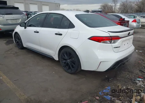 2020 Toyota Corolla Se Nightshade Edition from USA, damaged, VIN 5YFS4RCE8LP034271